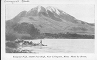 Emigrant Peak Near Livingston, Montana