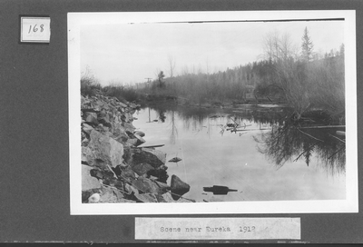 River--Scene Near Eureka, 1912