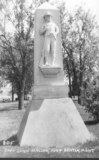 Captain John Mullan Monument, Fort Benton, Montana