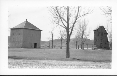 Partial View of Ruins of Old Fort Benton