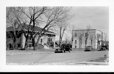 Library & Fraternity Hall at Fort Benton, Montana