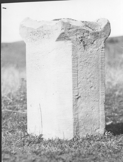 Stone Used for Sundial on MSU Campus