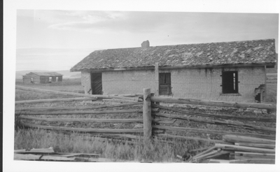 Adobe Barracks at Old Fort Logan