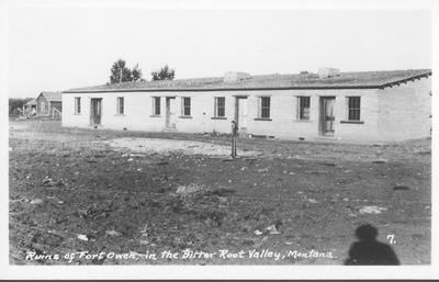Ruins of Fort Owen, in the Bitter Root Valley, Montana
