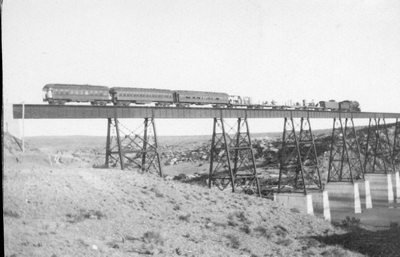 Train in Gallatin Valley