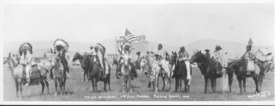 Prize Winners 4th of July Parade, Polson, Mont., 1919