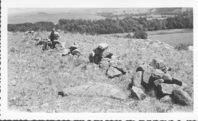 Part of Rock Wall leading to Buffalo Cliff near Emigrant, Montana