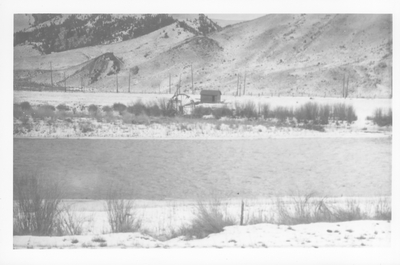 Old Mill Wheel on the Jefferson River, 1934