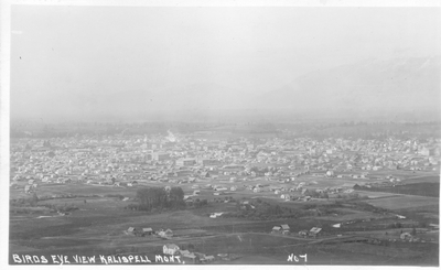 Bird's Eye View Kalispell Mont. No. 7
