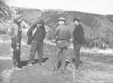 At the entrance to Morrison Cave