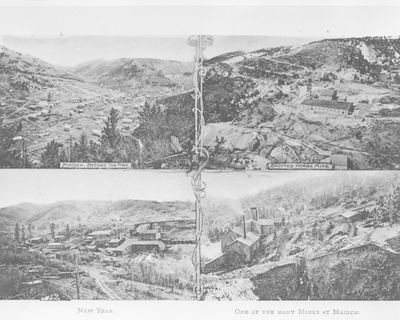 Maiden before the Fire; Spotted Horse Mine; New Year; One of the many Mines at Maiden