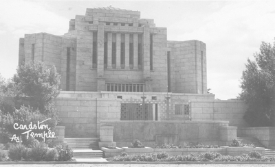 Mormon Temple, Cardston, Alberta, Canada