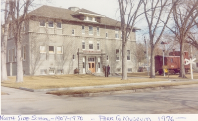 North Side School - 1907 to 1970 - Park Co. Museum 1976-