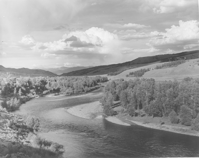 Looking upstream - Colorado River near Granby, Colorado