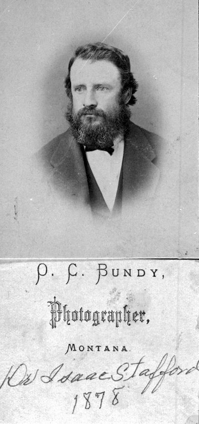 Dr. Isaac Stafford, 1st Dr. of Pony 1878