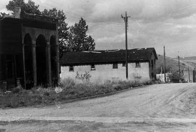 Pony, Montana - deserted street