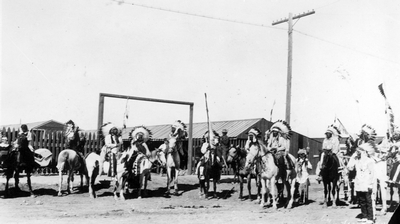 Sioux & Assiniboine Chiefs - 1917 at Poplar, Montana