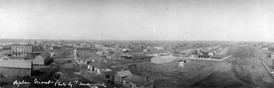 Poplar, Montana in 1917 (looking northwest)