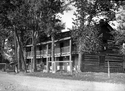 Pete Daly's Robber's Roost - stage station on Bannack-Virginia City stage road