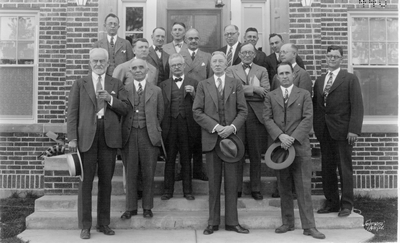 Surgeon General Cumming visits the Rocky Mountain Laboratory