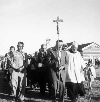 Journey of Sorrow, Sept.25, 1960- Stevensville, Mont.- Procession