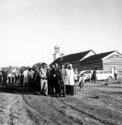 Journey of Sorrow, Sept.25, 1960- Stevensville, Mont.- Procession