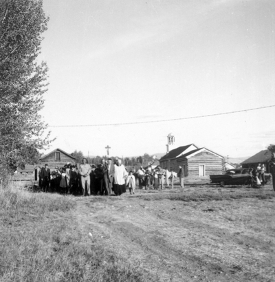 Journey of Sorrow, Sept. 25, 1960- Stevensville, Mont.- Procession