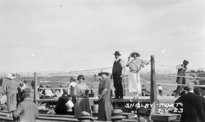 Dempsey - Gibbons Fight, Shelby, Montana - July 4, 1923