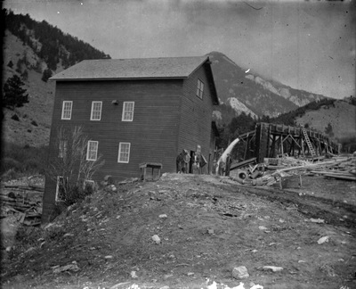 Second Grist Mill at Spring Hill, Gallatin County, Montana