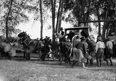 Historical pageant Twin Bridges, MT