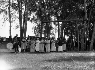 Historical pageant Twin Bridges, MT