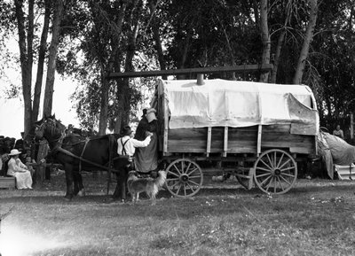 Historical pageant Twin Bridges, MT