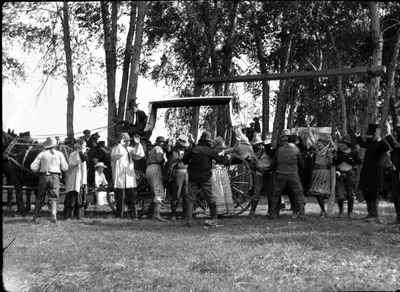 Historical pageant Twin Bridges, MT
