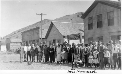 Bannack Montana & visitors