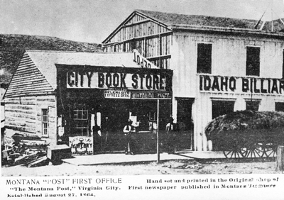 Montana \"Post\" First Office