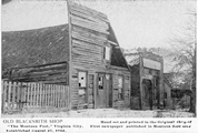 Old Blacksmith Shop, Virginia City, Montana