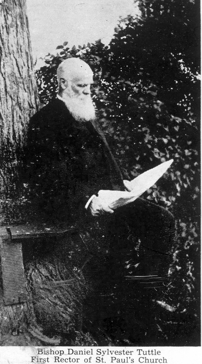 Bishop Daniel Sylvester Tuttle, First Rector of St. Paul's Church, Virginia City, Montana
