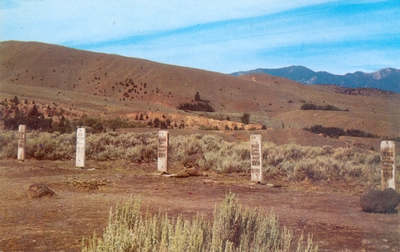 Road Agents Graves, Boot Hill, Virginia City, Mont.