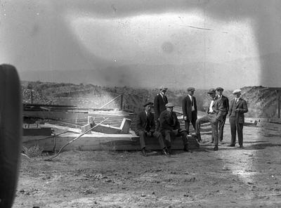Tourists at Virginia City, Montana