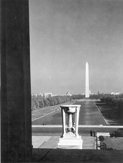 Washington Monument from the Lincoln Memorial, Washington, D.C.