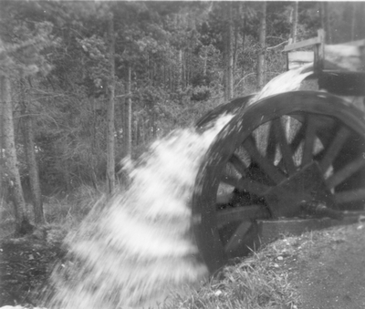 Old water wheel