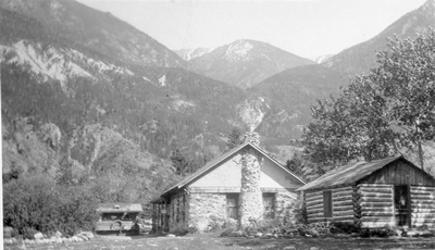 Woods camp at head of road up Stillwater River