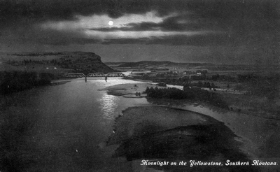Moonlight on the Yellowstone, Southern Montana