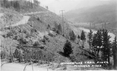 Yellowstone Trail along the Missoula River