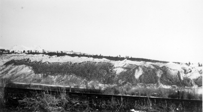 Chalk Cliffs near Daileys Ranch, Montana
