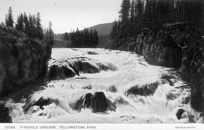Yellowstone National Park - Firehole Cascade