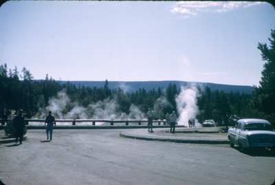 Yellowstone National Park - geyser basins