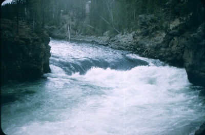 Yellowstone National Park - river rapids