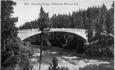 Chittenden Bridge, Yellowstone National Park