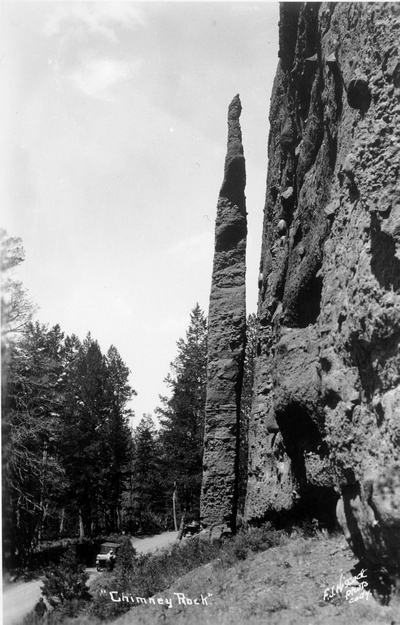 Chimney Rock -Yellowstone National Park